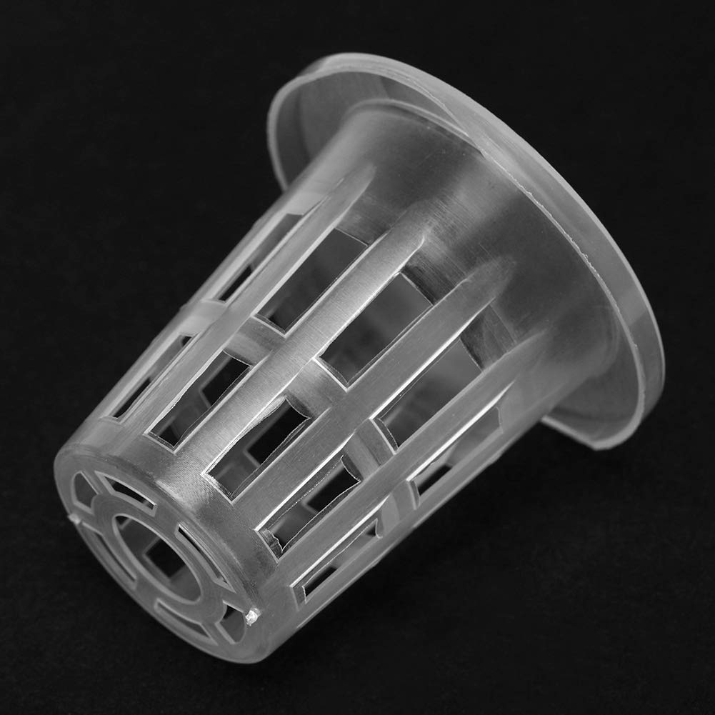 Set Di 10 Cestini Idroponici In Plastica – 55 Mm, Bianchi, Con Fessure, Ideali Per Vasi Da Vivaio E Coltivazione Acquaponica - 4