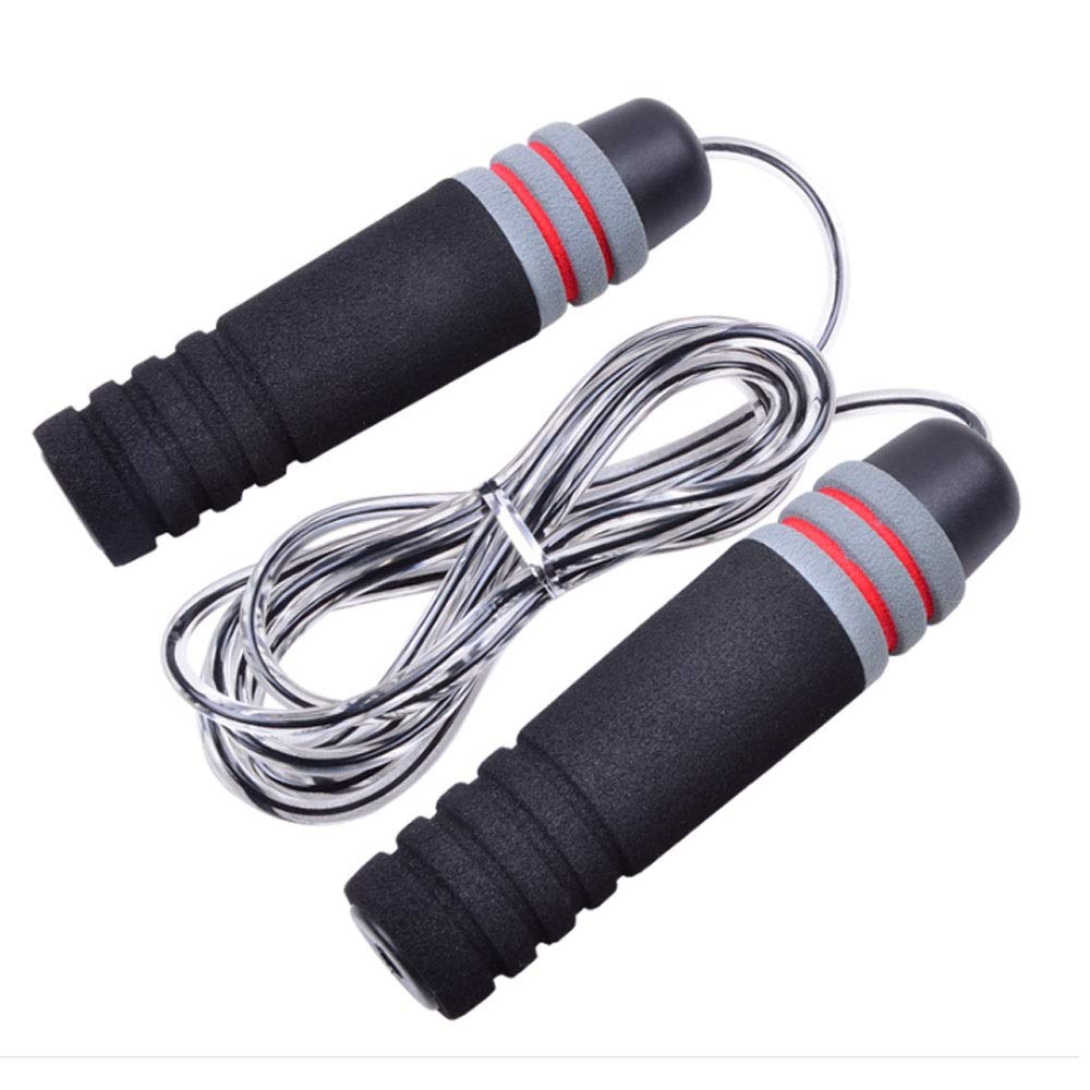 XIANGFATS Skakanka Profesjonalna skakanka z miękkimi uchwytami przyjaznymi skórą i nie splątaną regulowaną liną Fitness Ropes Sprzęt