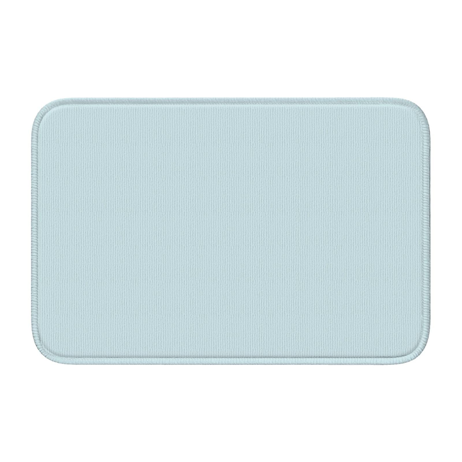 Tapis de sol 40 x 60 cm JKIEGOQ avec bordure renforcée et fond antidérapant moulé Aqua