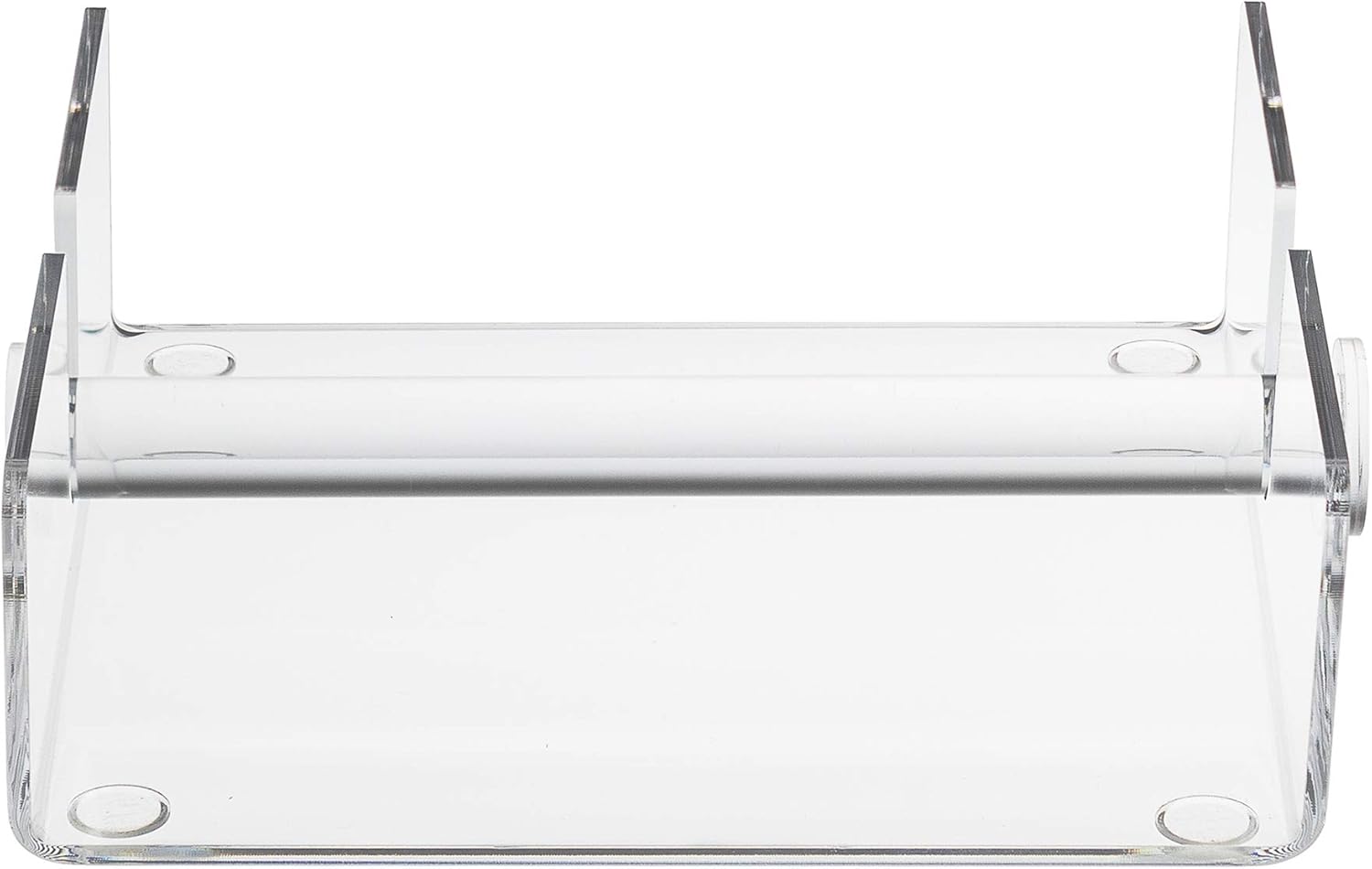 Source One Deluxe Clear Acrylic Napkin Holder (6 Inch, Second)