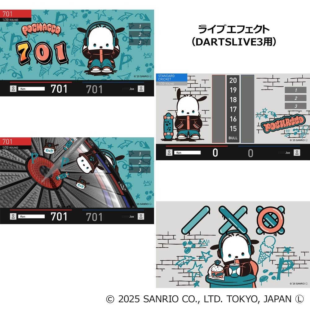 【廃盤レア】ダーツライブカード サンリオ ポチャッコ 送料無料•レア】サンリオ ダーツライブカード ポチャッコ テーマ