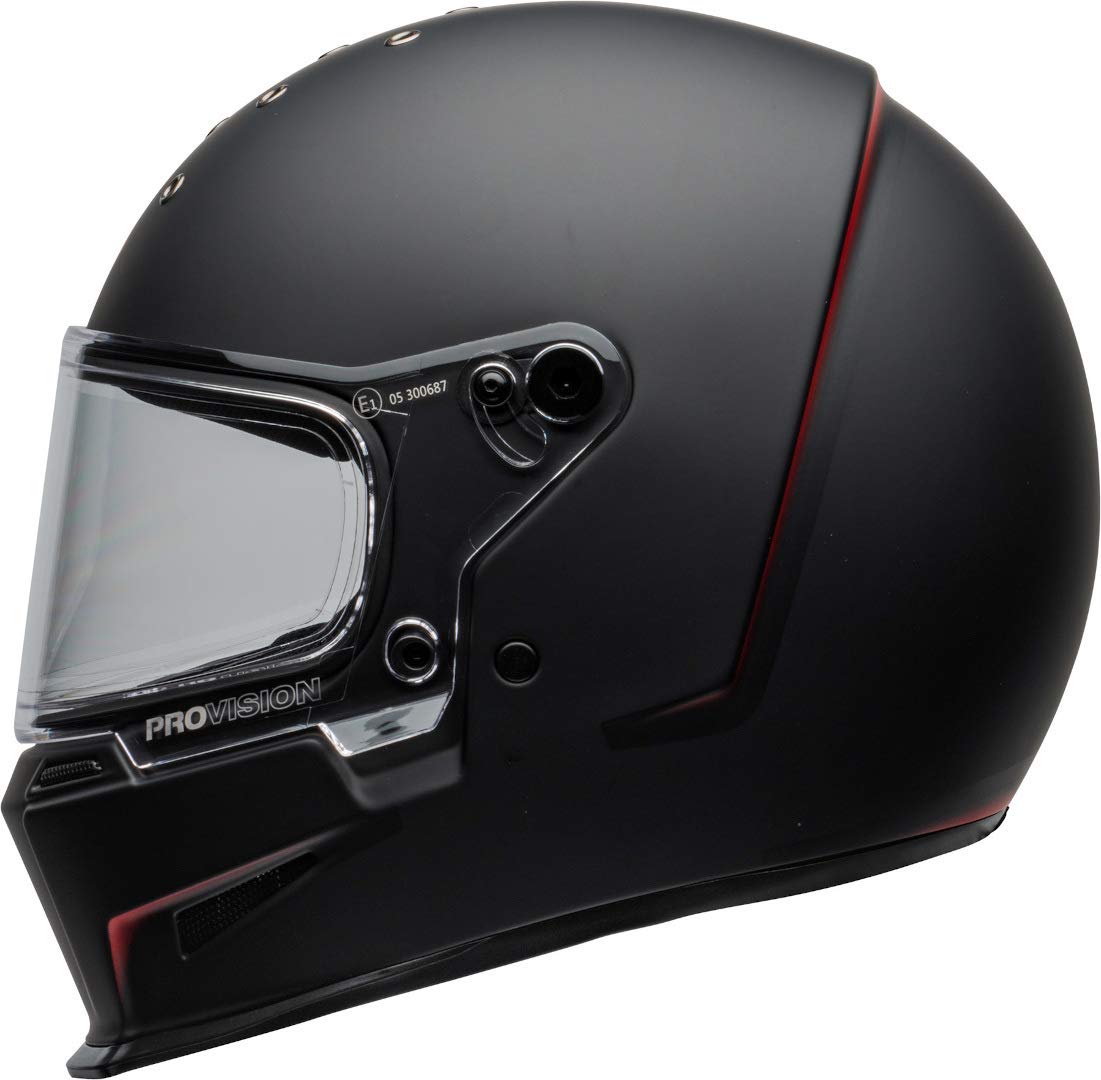Bell ELIMINATOR HELMET VANISH MATTE BLACK/RED L Automotive