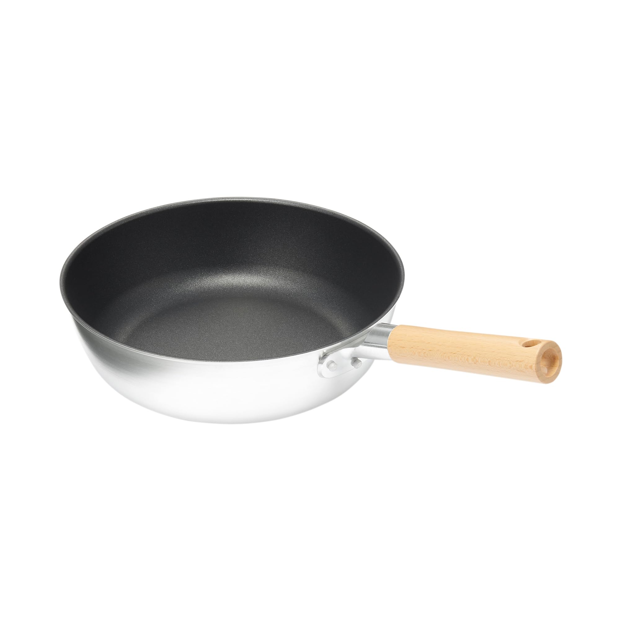 MUJI フライパン 約26 cm Amazon｜無印良品 鍋としても使えるこびりつきにくいフライパン 直径