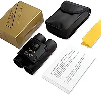 Binóculo Dobrável Compacto Para Curta Distância Zoom Ajustável Portátil Para Observação De Aves Camping Shows (Binoculos 30x60)