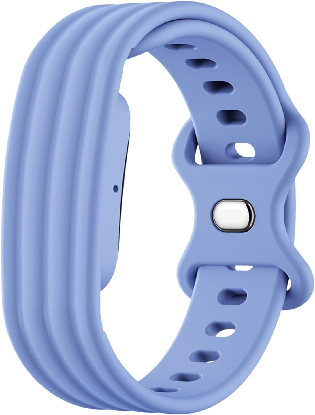Strap Compatible with Google Fitbit Air Band | Replacement Soft Silicone Wrist Bands | Breathable Anti-Sweat Sport Straps | Adjustable Bracelet Correa Armband For Screenless Fitness Tracker