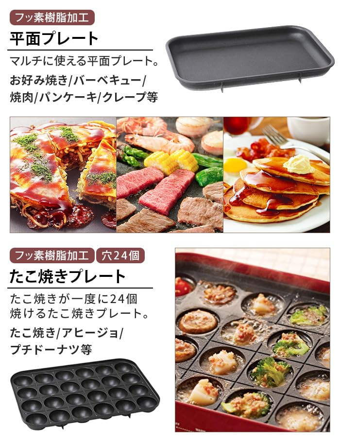 Amazon | ディズニー ホットプレート ブルーノ 本体＆4種セット パン