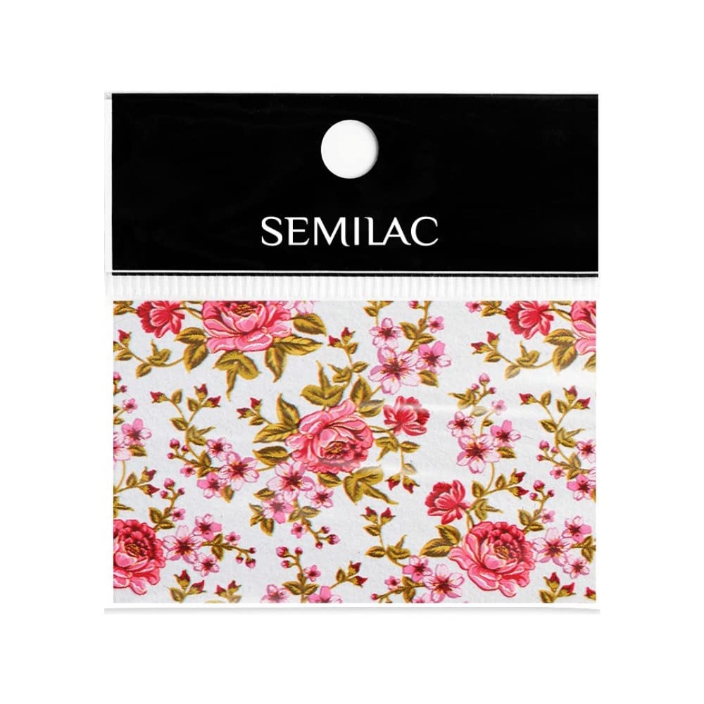 Semilac Nail Transfer Foil Blooming Flowers 34