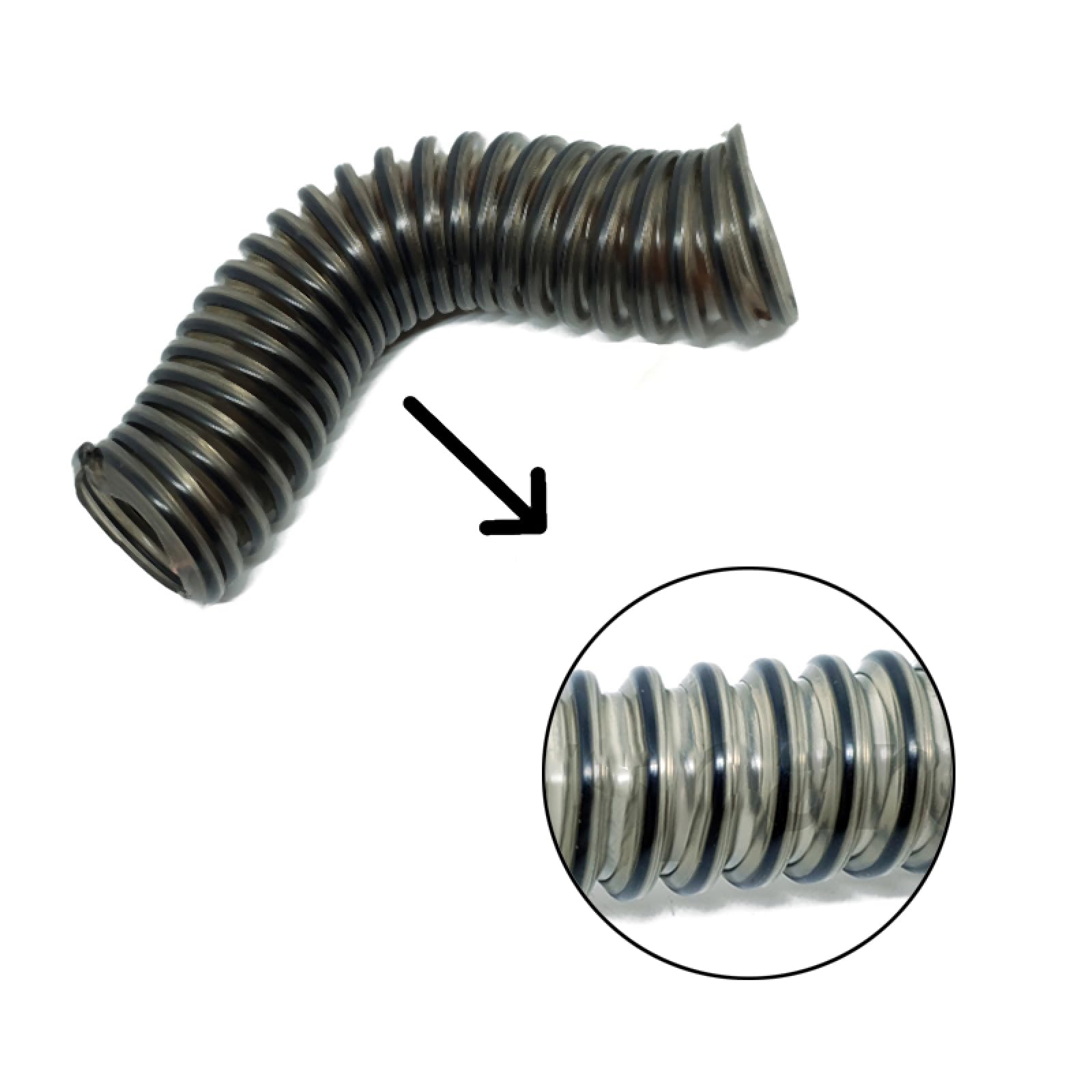 Replacement Lower Floor Nozzle Head Hose for Shark Rocket True Pet Slim Vacuum HV300 322 320