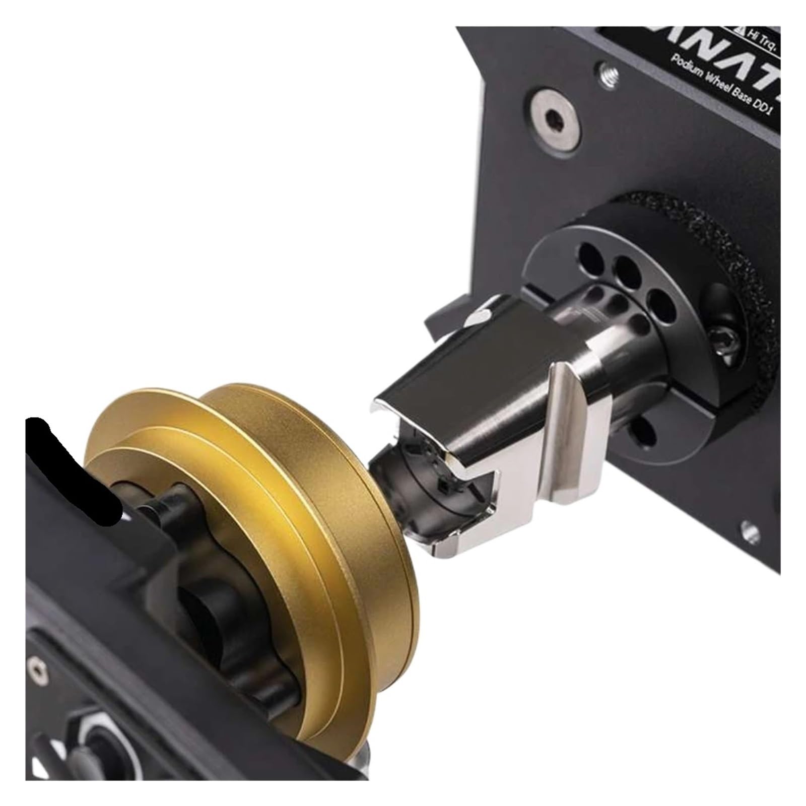 Compatibile con l'adattatore Fanatec QR2 Wheel-Side e QR2 Pro Quick Release for il sistema del volante(QR2Pro (Red))