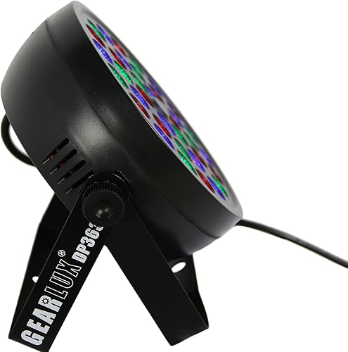 Miniatura 7 de Gearlux DP363 36 LED 1 vatio RGB tres en una luz de etapa LED
