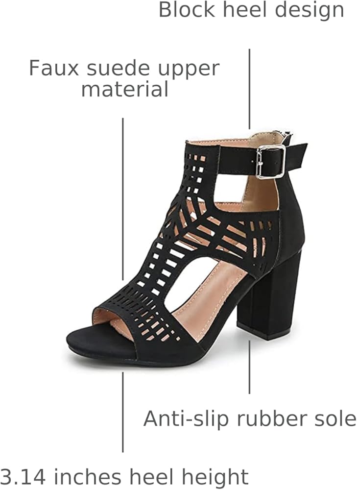 あ*こ様 予約完売品・新品未使用 ★ glamb ★ AZAMI sandals Amazon.com | AOSPHIRAYLIAN Chunky Heeled Sandals for Womens