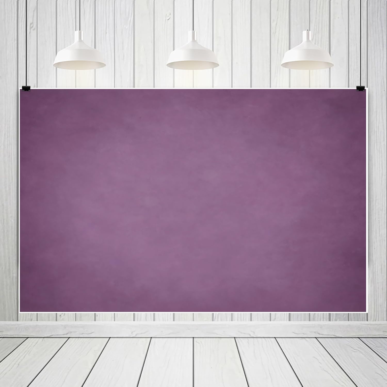 3,6x2,5m Vintage Lila Strukturierter Leinwand Hintergrund, Rustikale Abgeblätterte Stoffoberfläche Deko Fotohintergrund, Eleganter Romantikstil Fotostudio Requisite