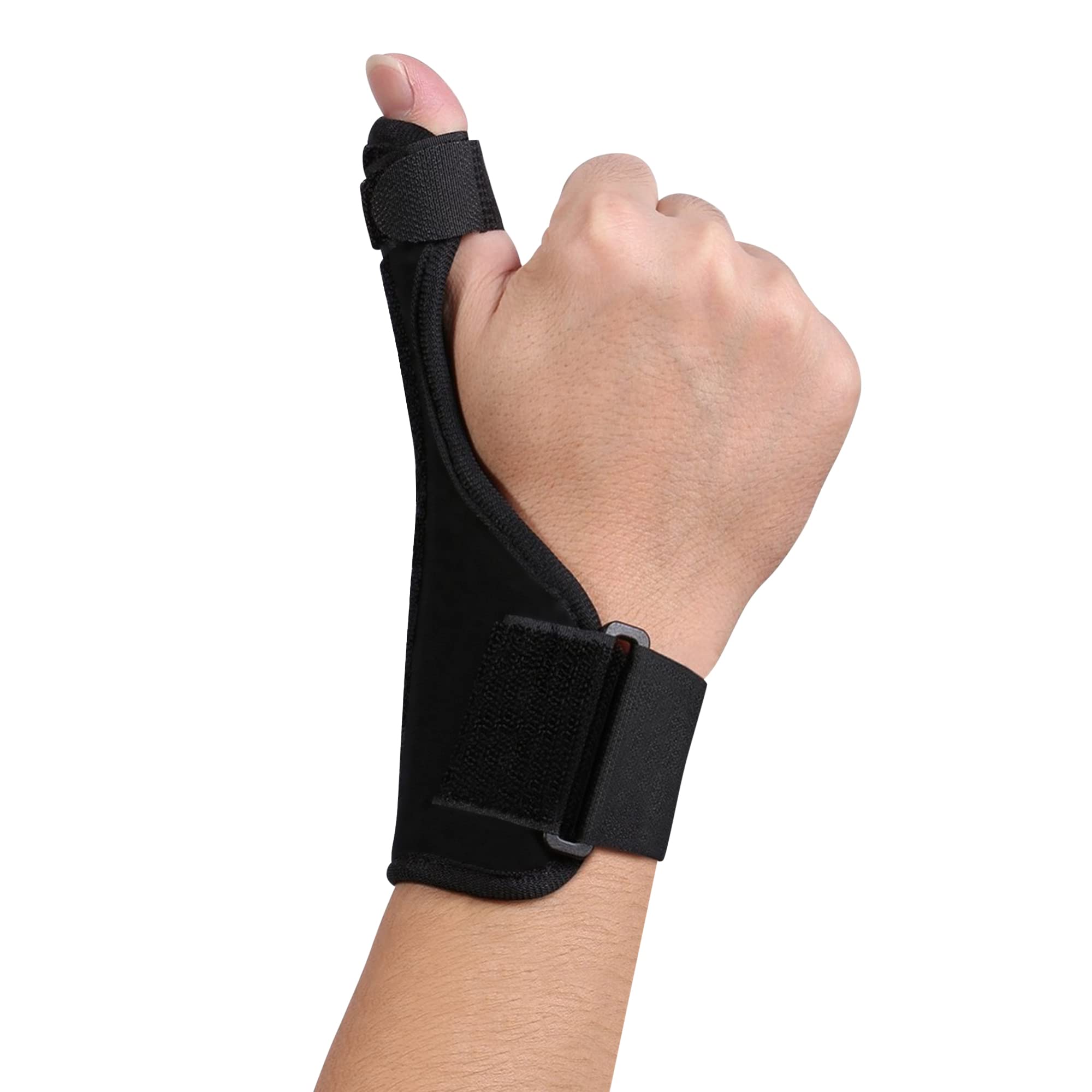 eloveThumb Brace Spica Splint Support - Neoprene Reversible Thumb Stabilizer for Pain, Sprains, Strains, Arthritis,Tendonitis, Carpal Tunnel & Trigger Thumb Immobilizer [Fits for Both Hands]