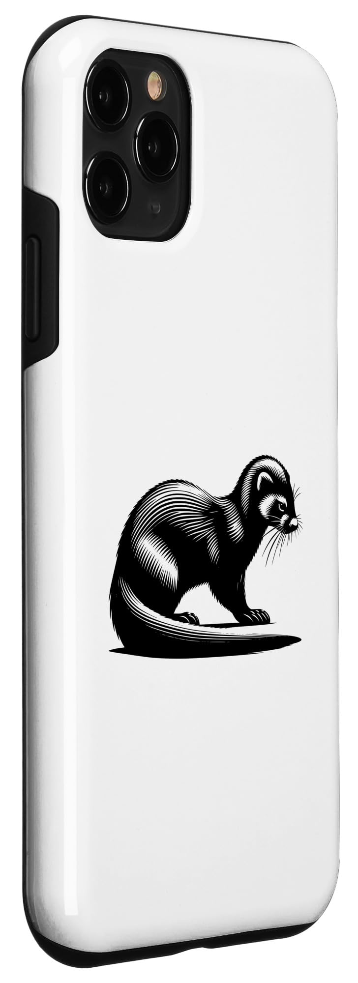 新品ミンクファースマホケース Amazon.co.jp: iPhone 11 Pro Mink Dad Mom Lover - モノクロ