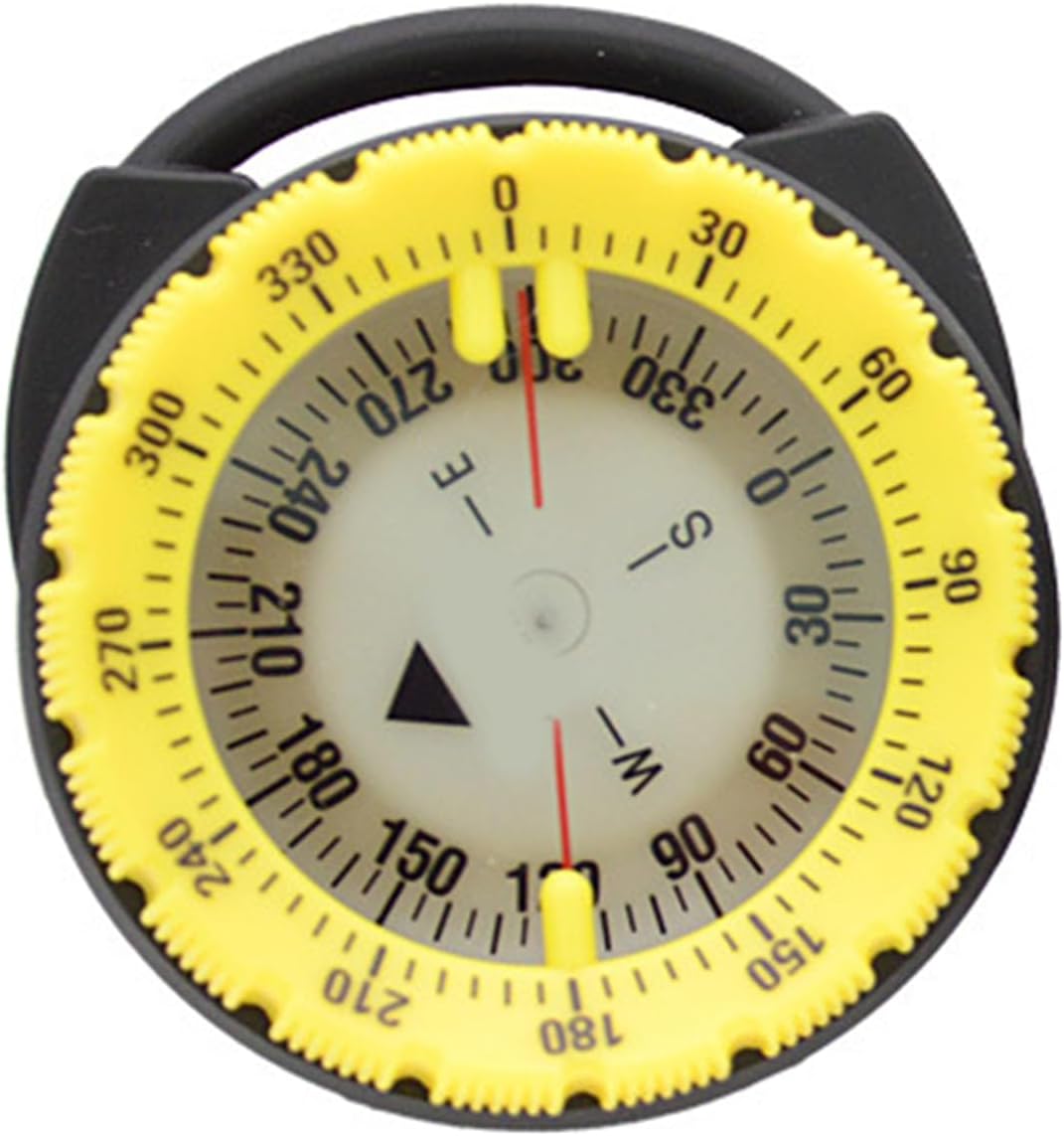 Dive Compasses Pipe Clamp Diving Underwater Glowing Underwater Navigations Compasses