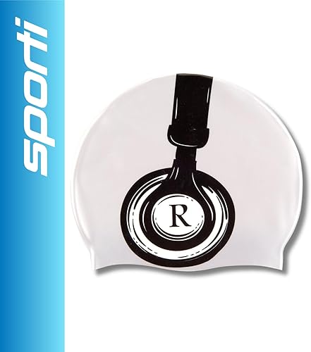 Miniatura 2 de Sporti Gorro de natación de silicona - Diseño gráfico