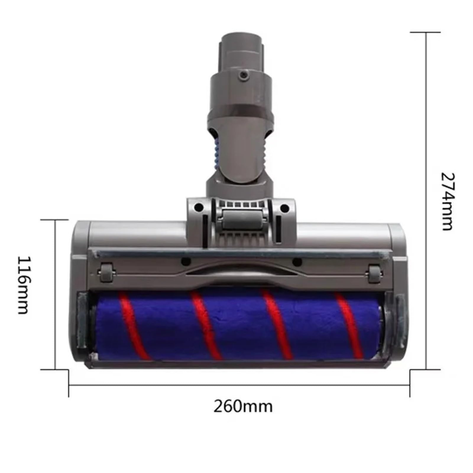 Tête De Brosse En Velours Compatible Avec Les Aspirateurs Dyson V7, V8, V10, V11, V15, V8 Slim, SV10, SV12, SV14, SV10k. Pièces De Rechange