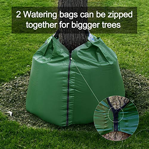 12 Pack 20 Gallon Tree Watering Bags, Reusable, Heavy Duty, Slow Release Water Bags for Trees, Premium PVC Tree Drip Irrigation Bags by KONIGEEHRE - Image 6