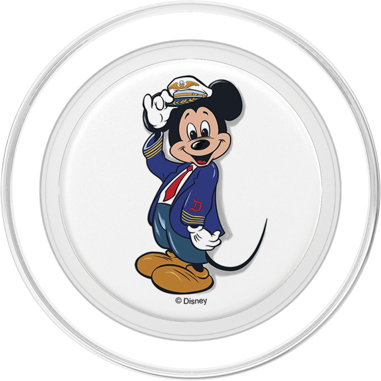 Disney Mickey Mouse One : Walt’s Plane - Pilot Mickey Mouse PopSockets MagSafe PopGrip for iPhone