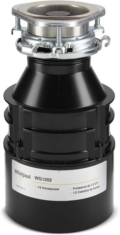 Whirlpool WG1202XH reemplaza a GC2000XE, triturador de basura de alimentación continua de 1/2 HP