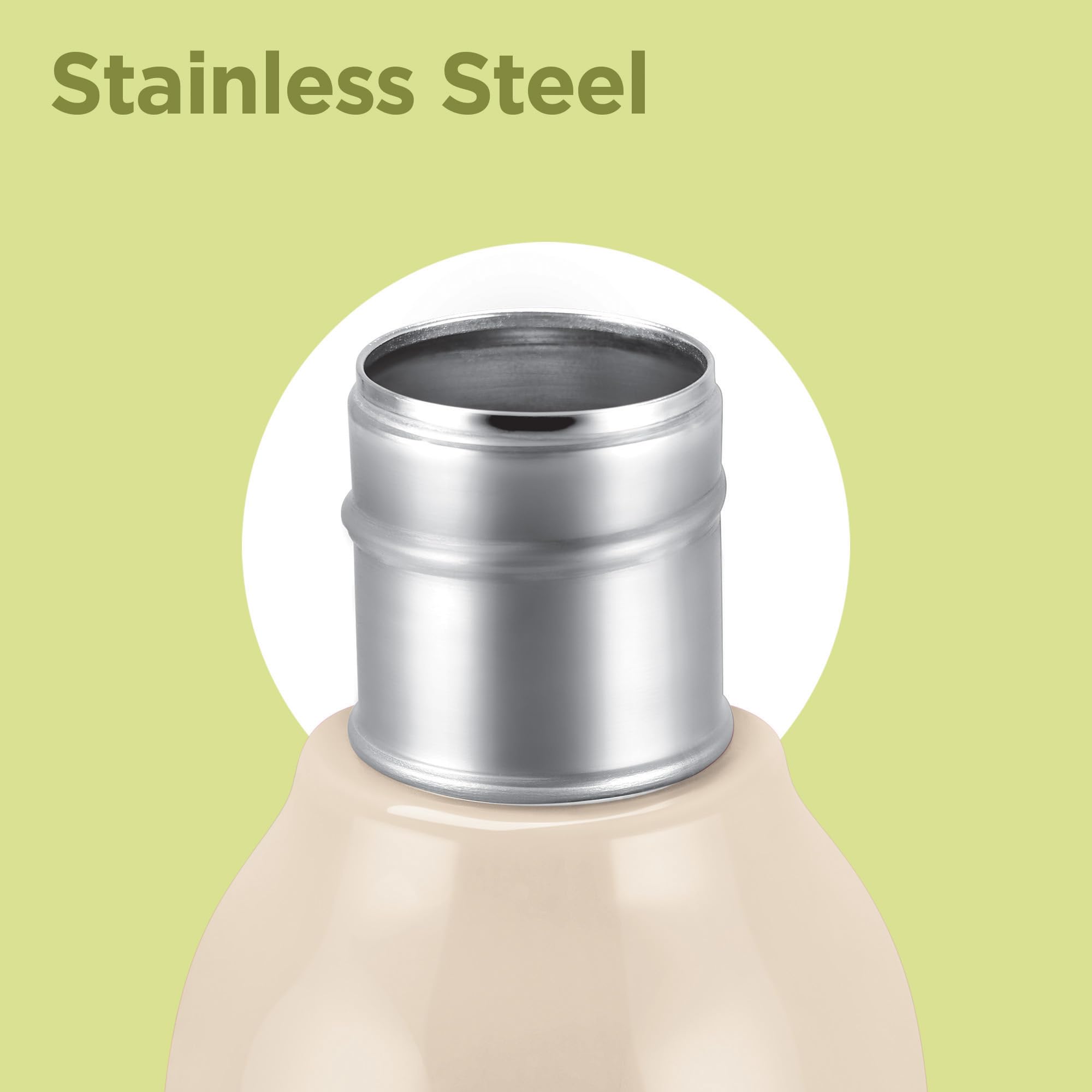 Milton Steel Thermoware Bottle - Leak Proof & Insulated -5 Milton Steel Thermoware Bottle - Leak Proof & Insulated -5