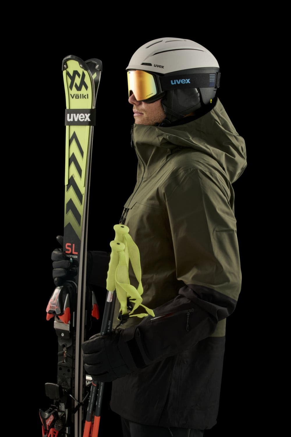 uvex gravity FM - stylische, verspiegelte Skibrille mit Anti-Fog-Beschichtung und Over-The-Glasses-Konstruktion für Damen und Herren