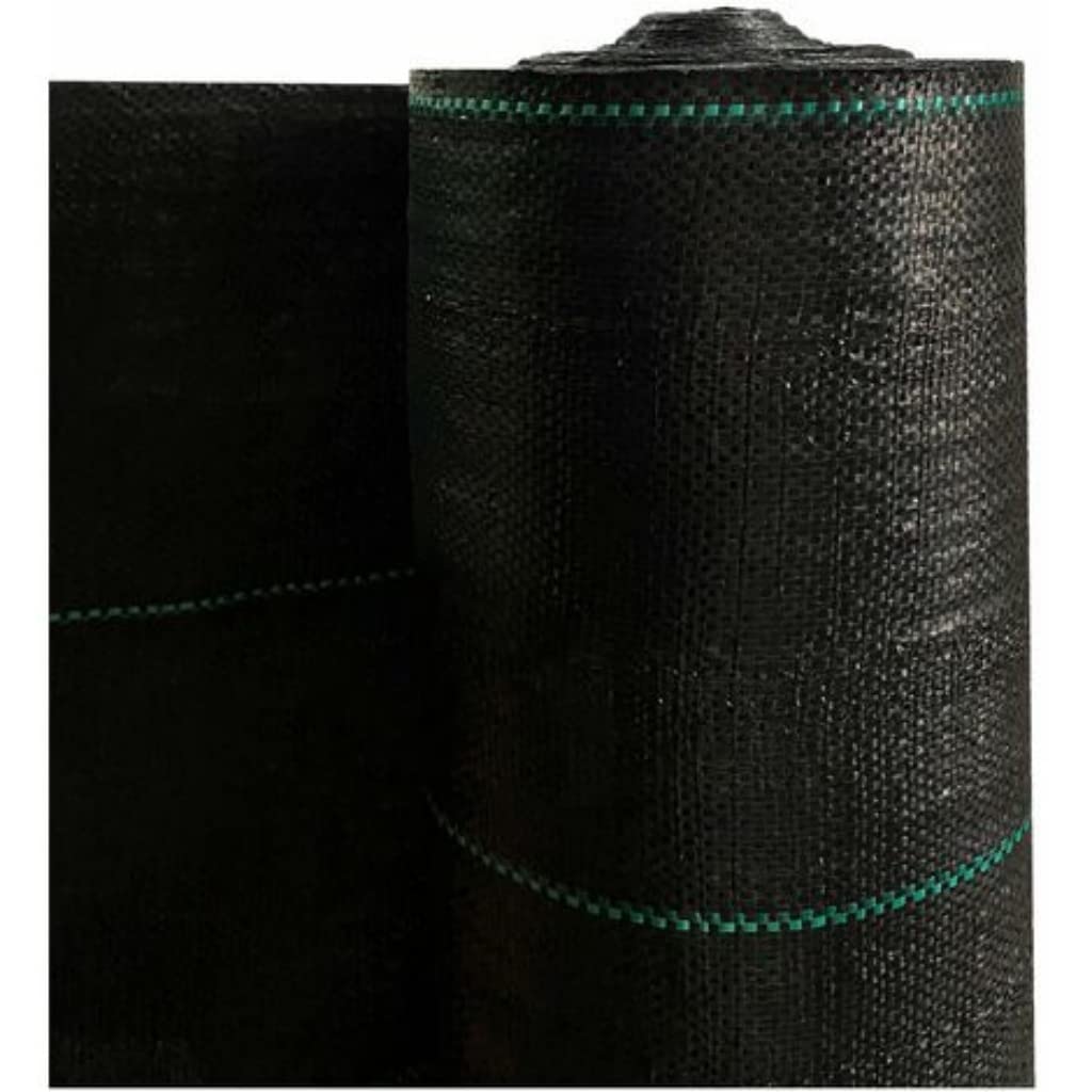 Mugar- Mallas Anti-Hierba de 110g/m2.- Mallas Antimaleza y Base para Césped Artificial- Rollos de 100m (4x100m)