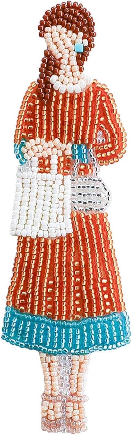 Miyuki HCA14//11 Bead Kit, Going Out Brooch Kit