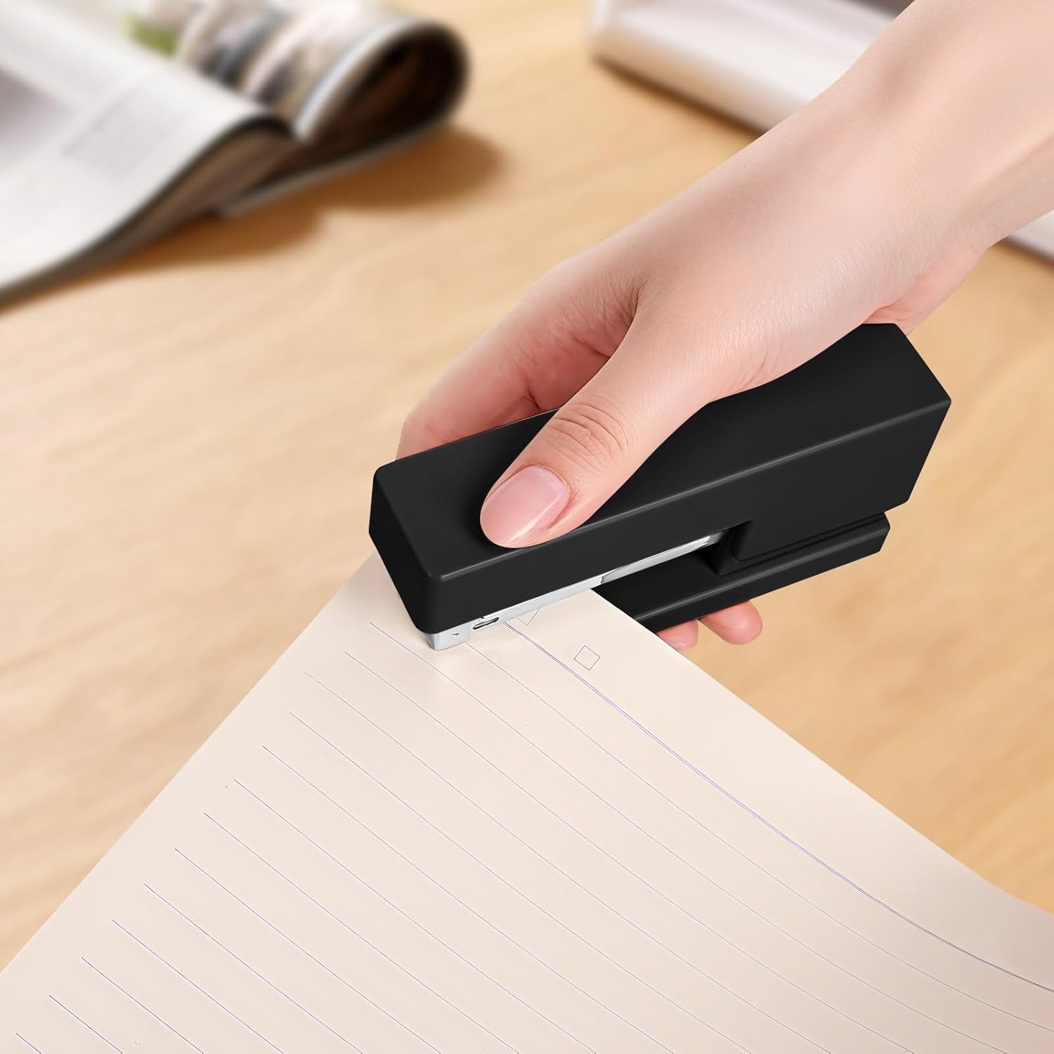 1 Desk Stapler & 1 Tape Dispenser - 25 Sheet acity Staples and