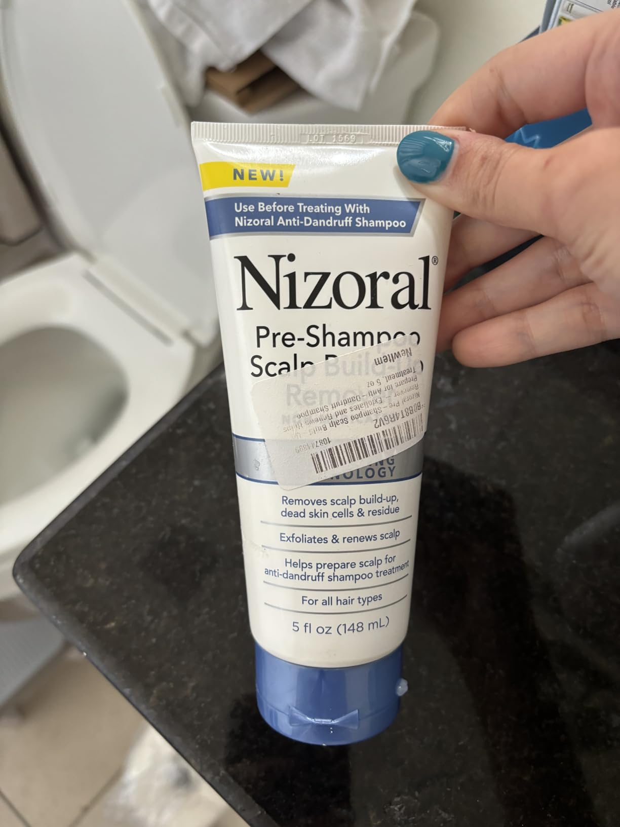 Nizoral Pre-Shampoo Scalp Build-Up Remover - Exfoliates and Renews Helps Prepare for Anti-Dandruff Shampoo Treatment, 5 oz