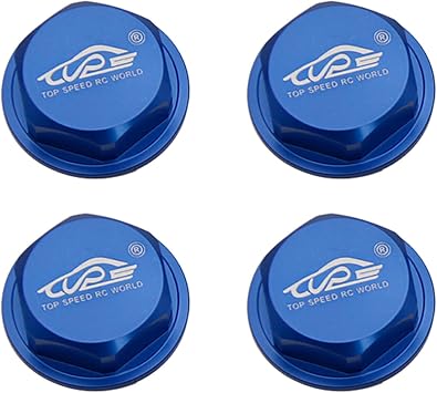 FLMLF Wheel Nut Blue for 1/5 RC Hpi Baja 5B 5T 5SC Rovan King Motor redcat car TOP Speed RC World