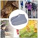 4 Pares Cubrezapatos Impermeables, Fundas de Silicona para Zapatos, Reutilizable Impermeable Antideslizante...