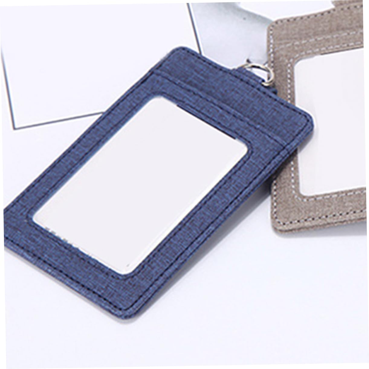 SHINEOFI 9stücke Teiliges Pu Badge Holder Mit Abnehmbarem Lanyard Wasserdichtes Kartenetui Für Ausweise Buskarten Und Kreditkarten Für Mitarbeiter Studenten Und Veranstaltungen