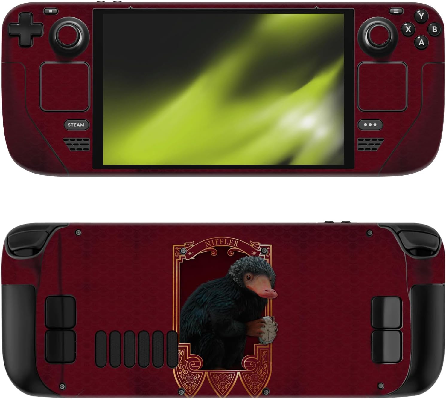 Head Case Designs Officially Licensed Fantastic Beasts and Where to Find Them Niffler Key Art and Beasts Vinyl Sticker Skin Decal Cover Compatible with Steam Deck OLED