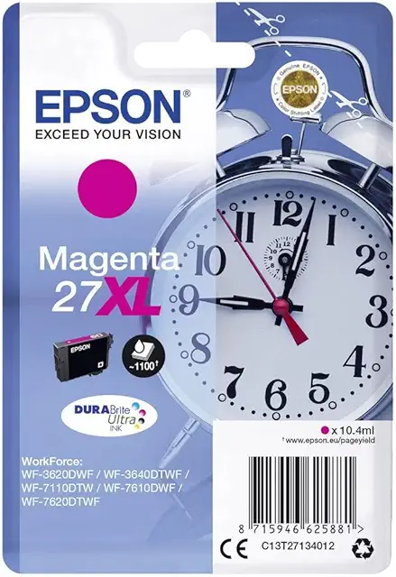 Cartouche Epson 27 XL Magenta avec Amazon Dash Replenishment