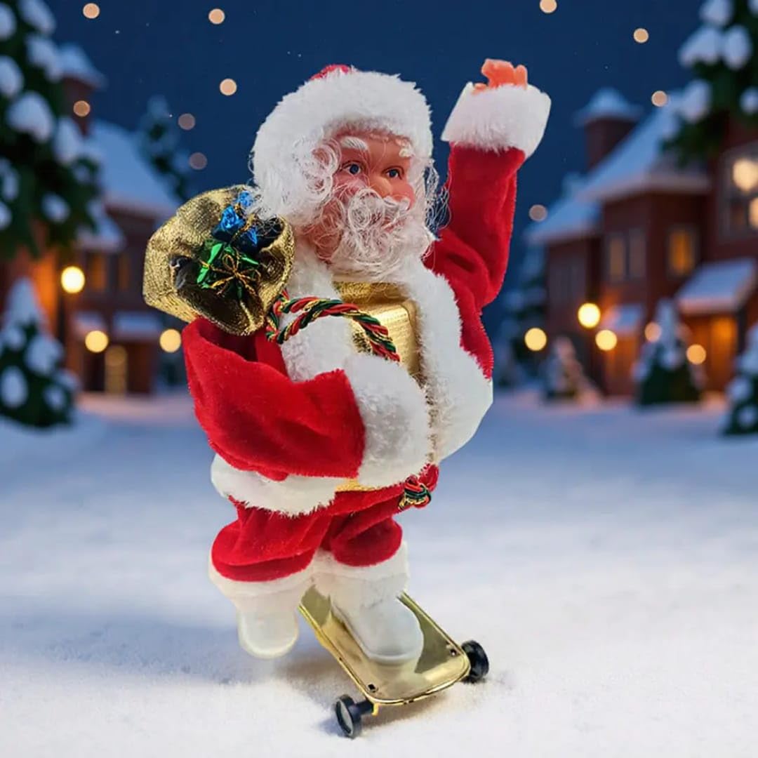 Buy Delightful Dancing & Singing Santa Claus Toy | Animated Plush