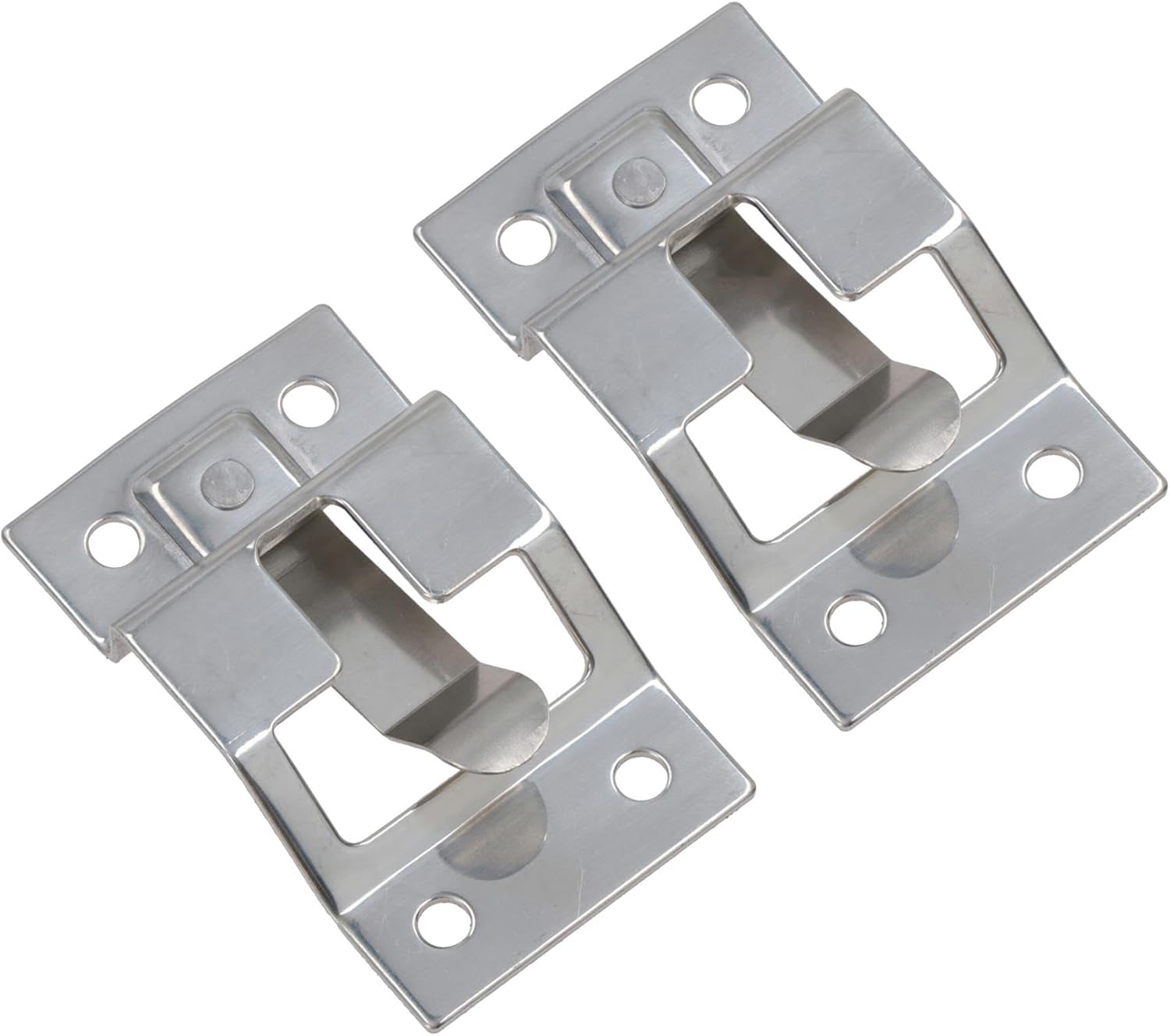 Door Retaining Catch Plate For T Bar Retainer Trucks Trailers Stainless Steel 1pc