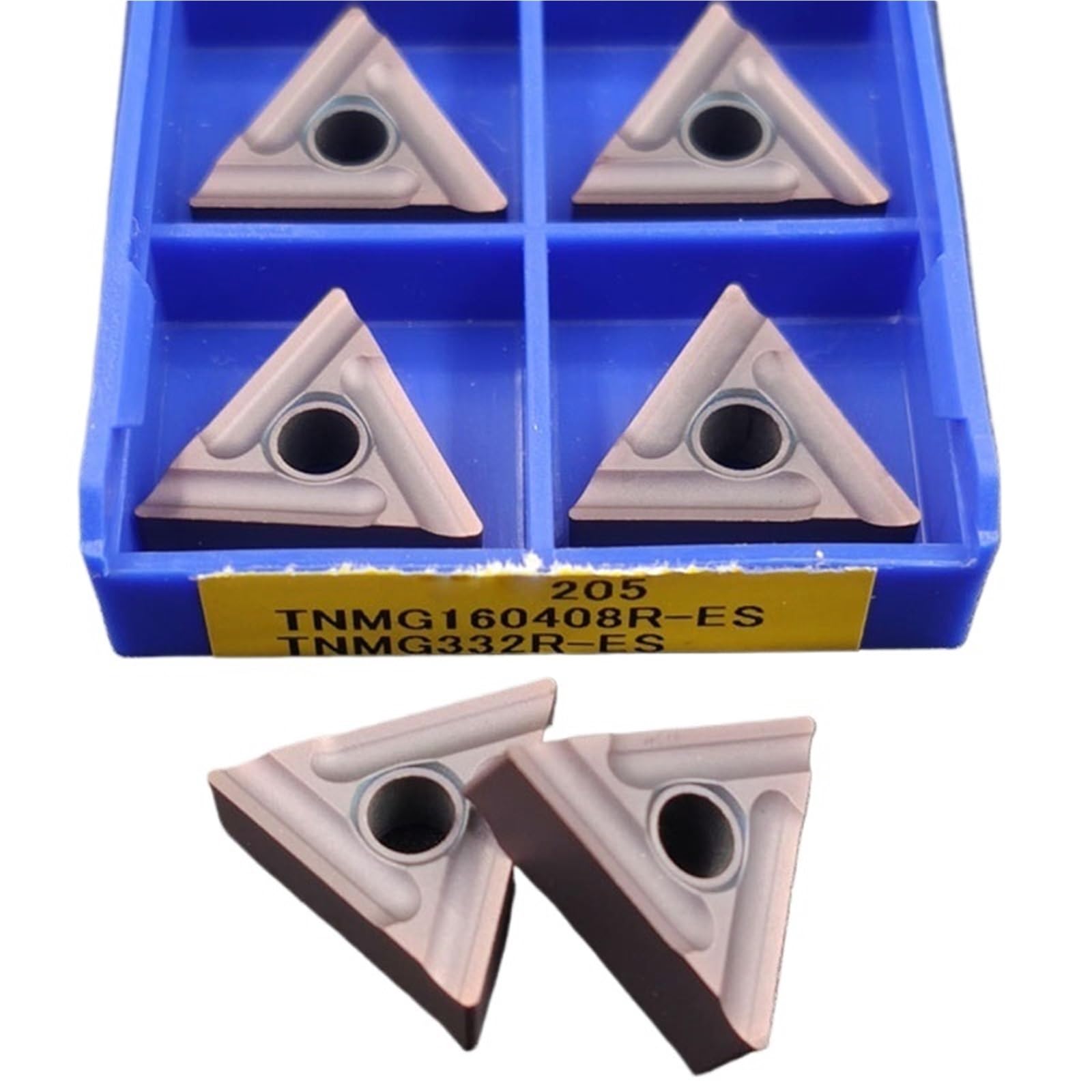 10PCS Drehmaschine Einsatz Schneidwerkzeug Hartmetall-Drehmesser Für Edelstahl(50PCS TNMG160408R)