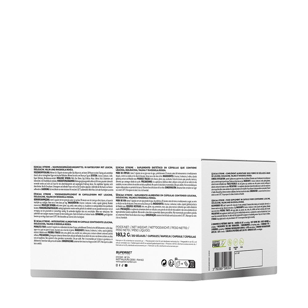 Superset Nutrition | Programme Prise De Masse Expert - Mass Advanced 2,5kg Chocolat - Créatine Hardcore Orange - Bcaa Xtreme - Xenatest Hardcore