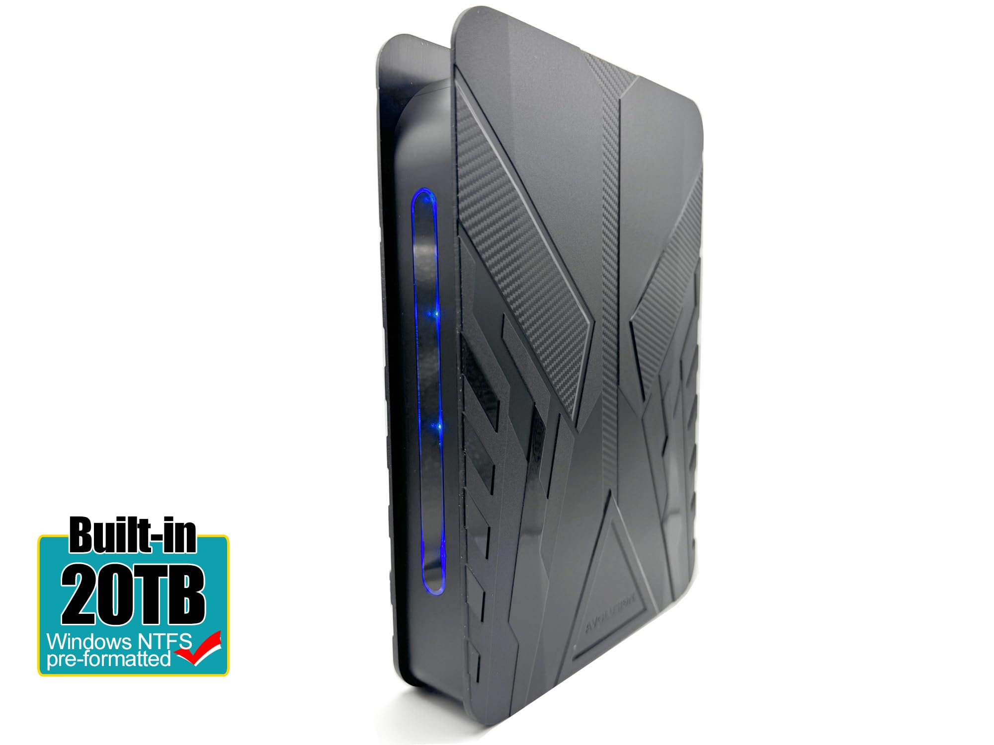 Avolusion PRO-T8 Series 20TB USB 3.0 External Hard Drive for WindowsOS Desktop PC/Laptop (Black) (Renewed)