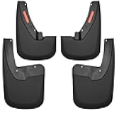 Husky Liners Custom Mud Guards | Fits 2009-2024 Ram 1500/Ram 1500 (19-24 Classic Body) 2010-2018 Ram 2500/3500 w/Single Rear Wheels & w/OEM | Front & Rear, 4-pc Black - 58186