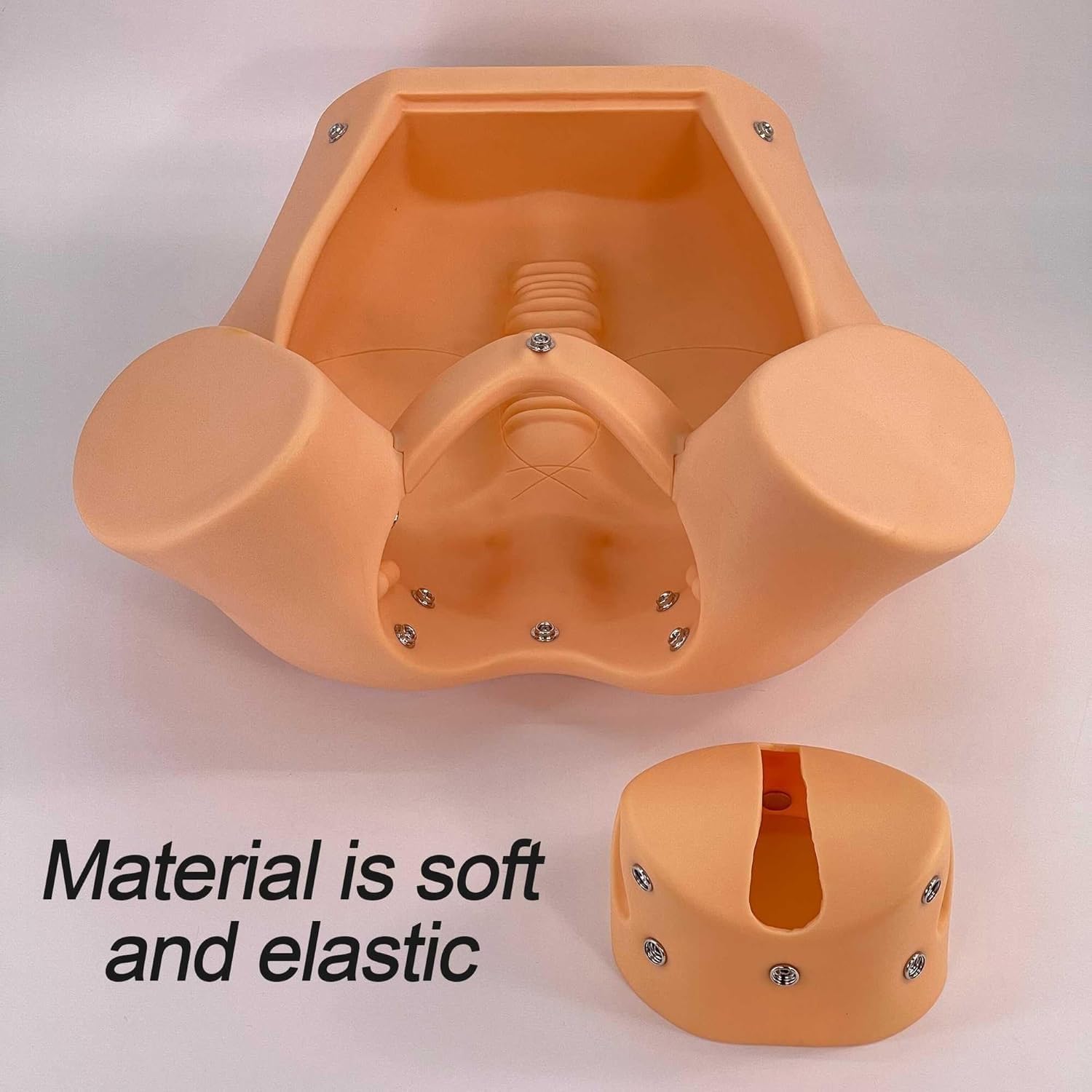 Simulador de parto - Modelo avanzado de entrenamiento de partería para educación médica, herramienta de práctica de parto gemelos de tamaño real para ginecología y enseñanza de maternidad