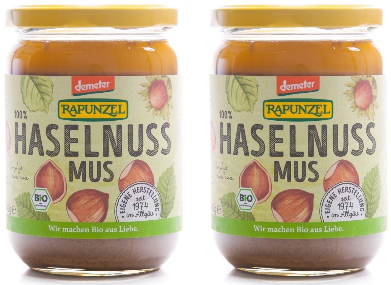 Rapunzel Bio Haselnussmus (2 x 500 gr)