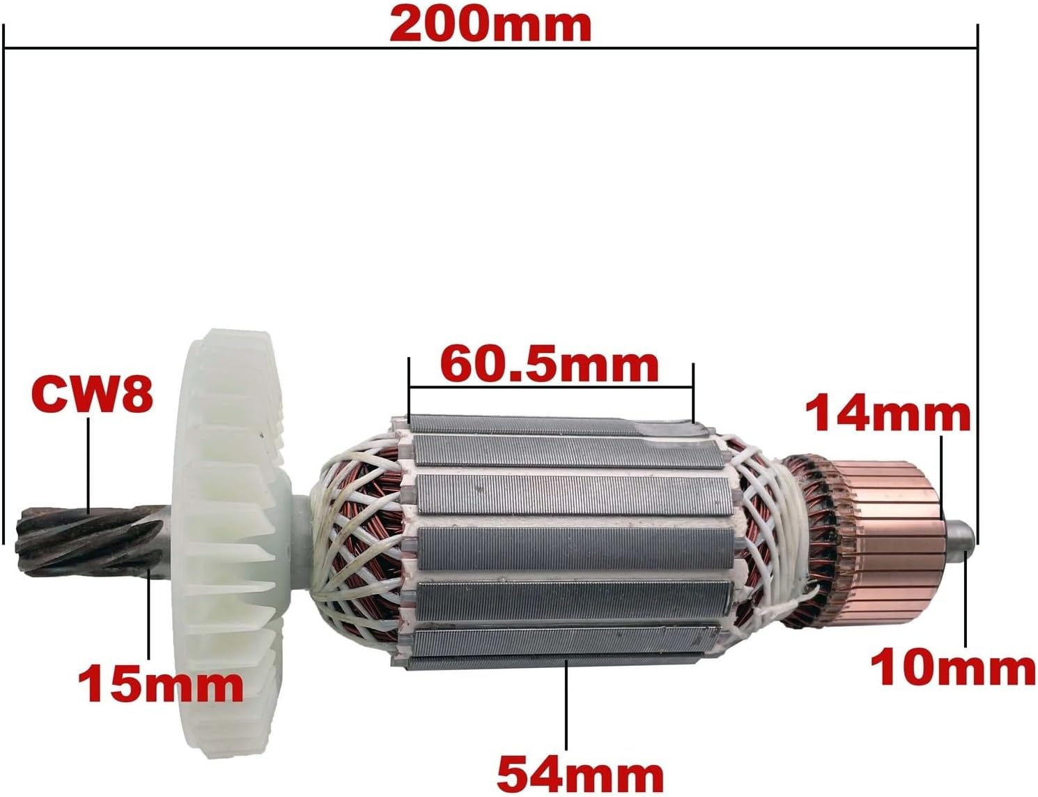 AC220V-240V Armature Rotor Anchor Replacement for Keyang Cutoff Machine HC-14K
