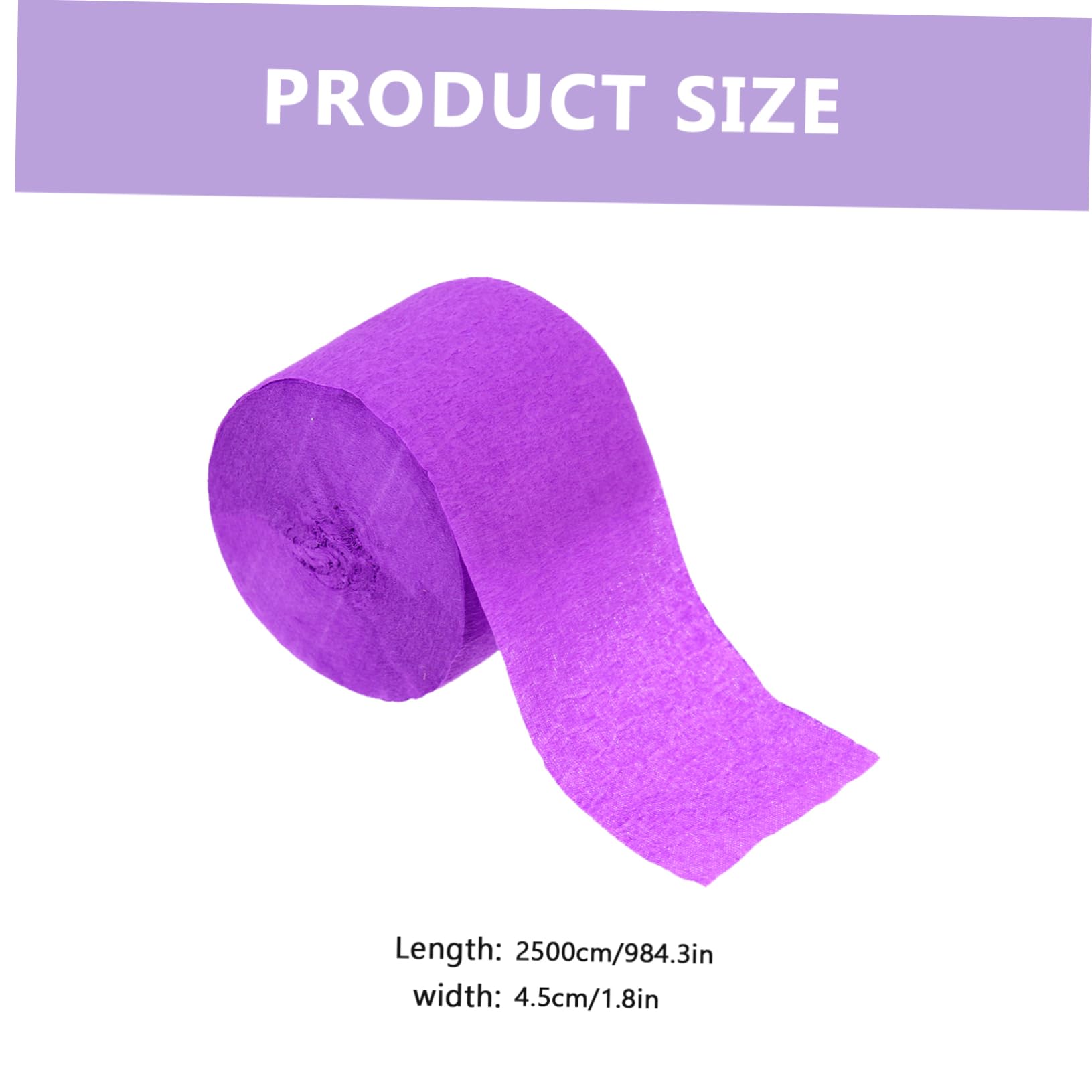 VILLCASE 6 Roll Crepe Paper Streamers for Halloween Wedding Decorations Fall Party Streamer Banners DIY Craft