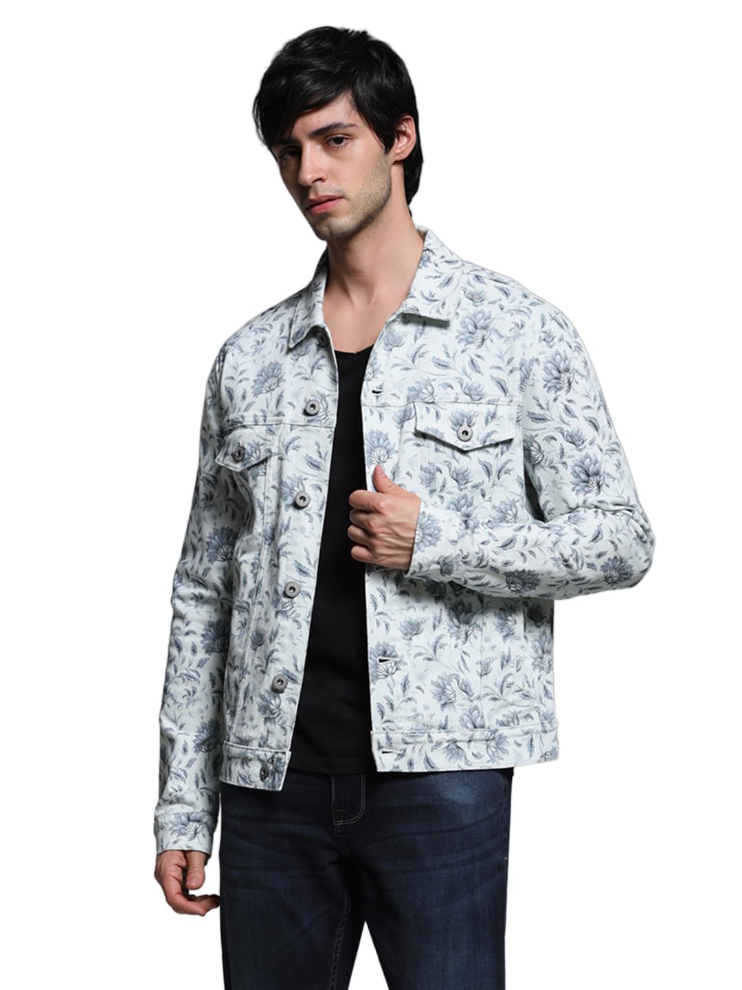 jack & jones Men's Cotton Blend Standard Length A-Line Coat-picture-39