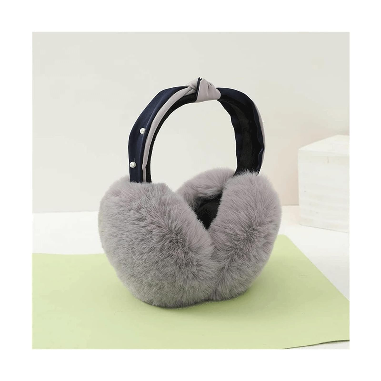 ZUMAHA Orejeras mullidas para Invierno, Orejeras de Felpa Bonitas y cálidas, Orejeras cálidas de Felpa, Calentadores de Orejas Plegables, Elegantes y cómodas