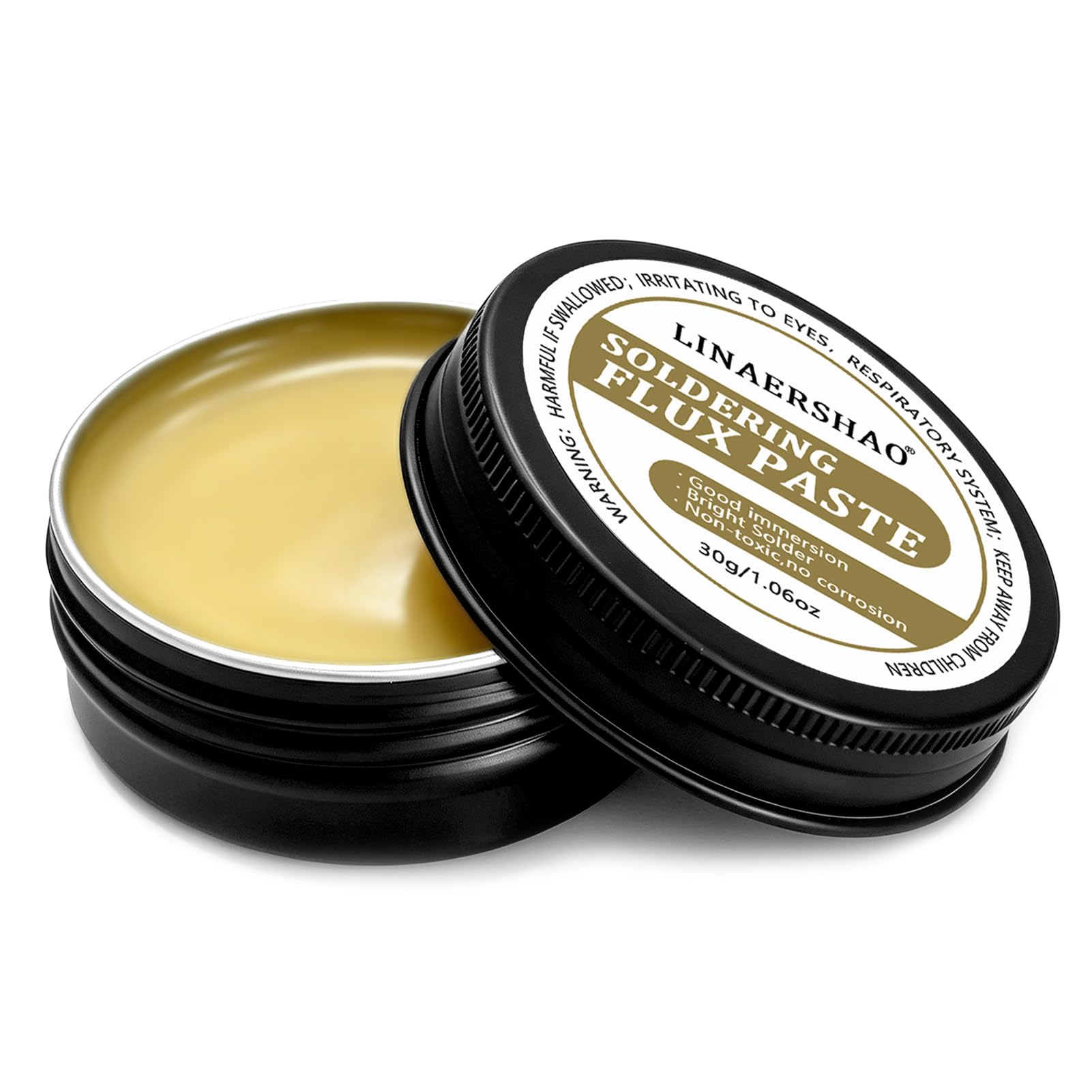 1 Pieza 30g flux para soldar estaño, estaño para soldar electronica, pasta para soldar estaño, No-clean, Sin Plomo, para limpia y protege la punta de hierro