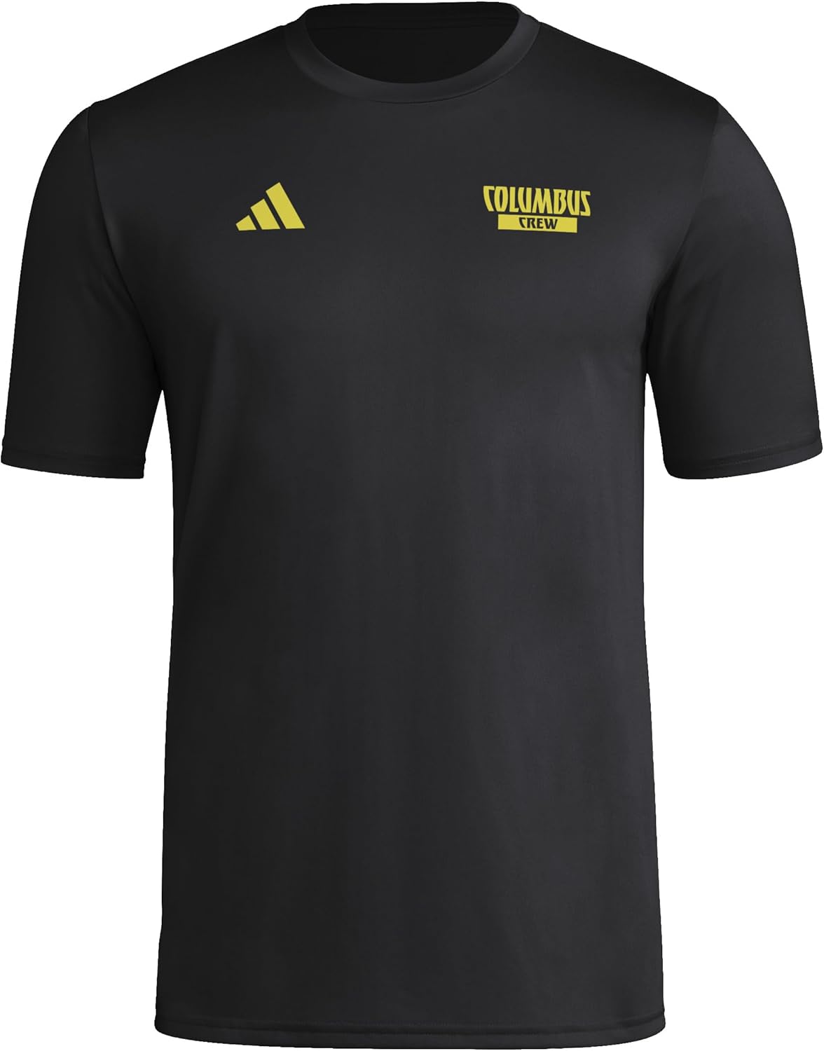 Adidas Mens Columbus Crew Local Warp Pre-Game Short Sleeve T-Shirt