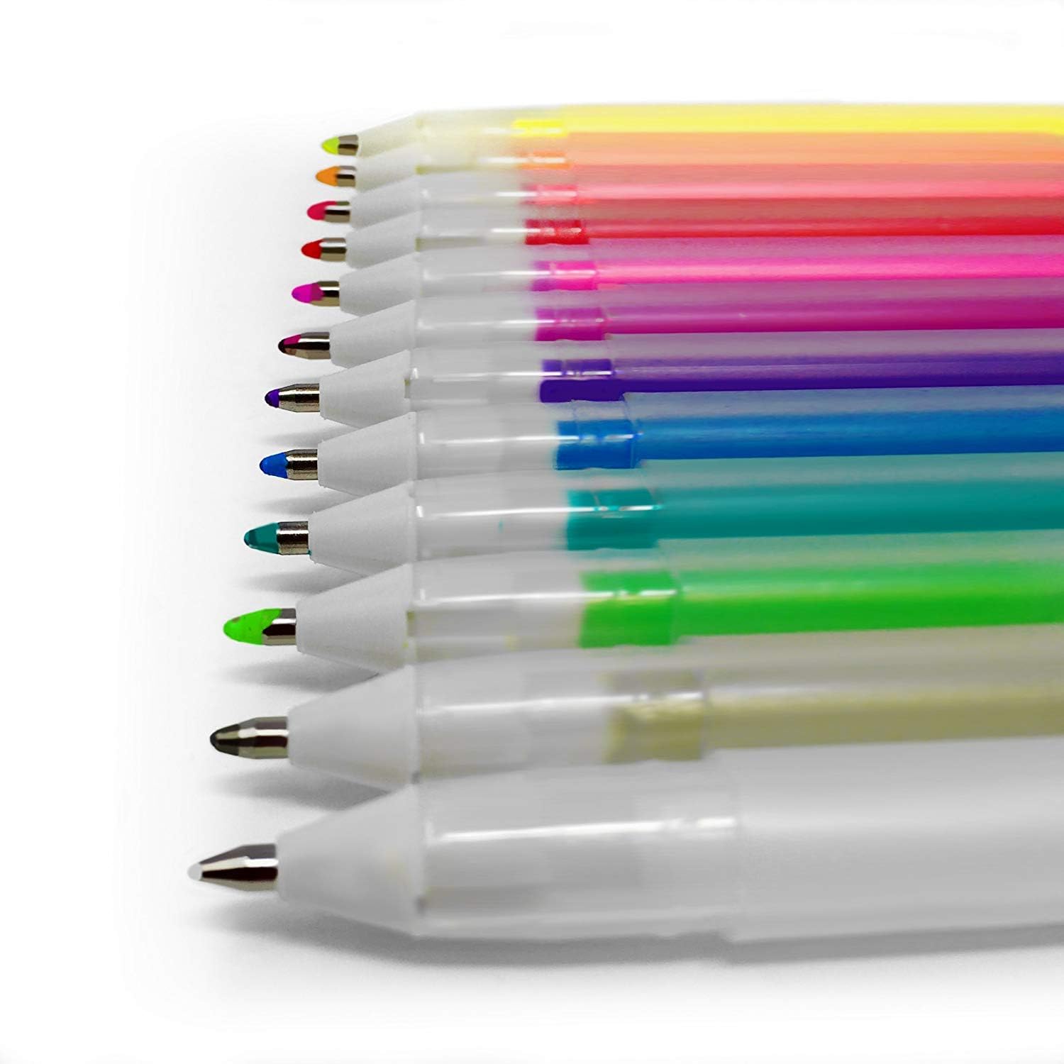 SAKURA Gelly Roll Moonlight Fluorescent Gel Pens – Wallet of 12 Assorted Colours – SA 290